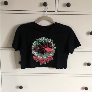 Anna Sui Florida Crop Top